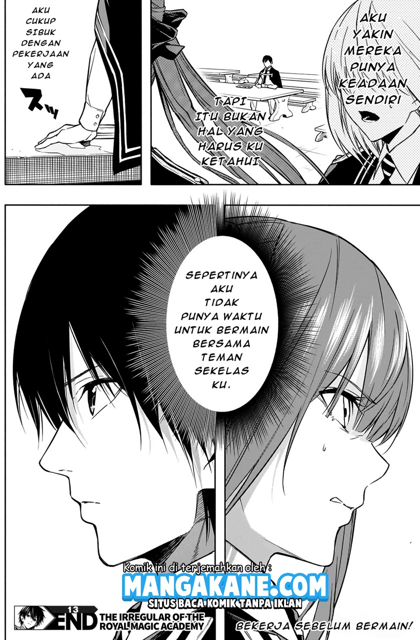 Ouritsu Mahou Gakuen no Saikasei: Slum Agari no Saikyou Mahoushi, Kizoku darake no Gakuen de Musou suru Chapter 13 Gambar 18