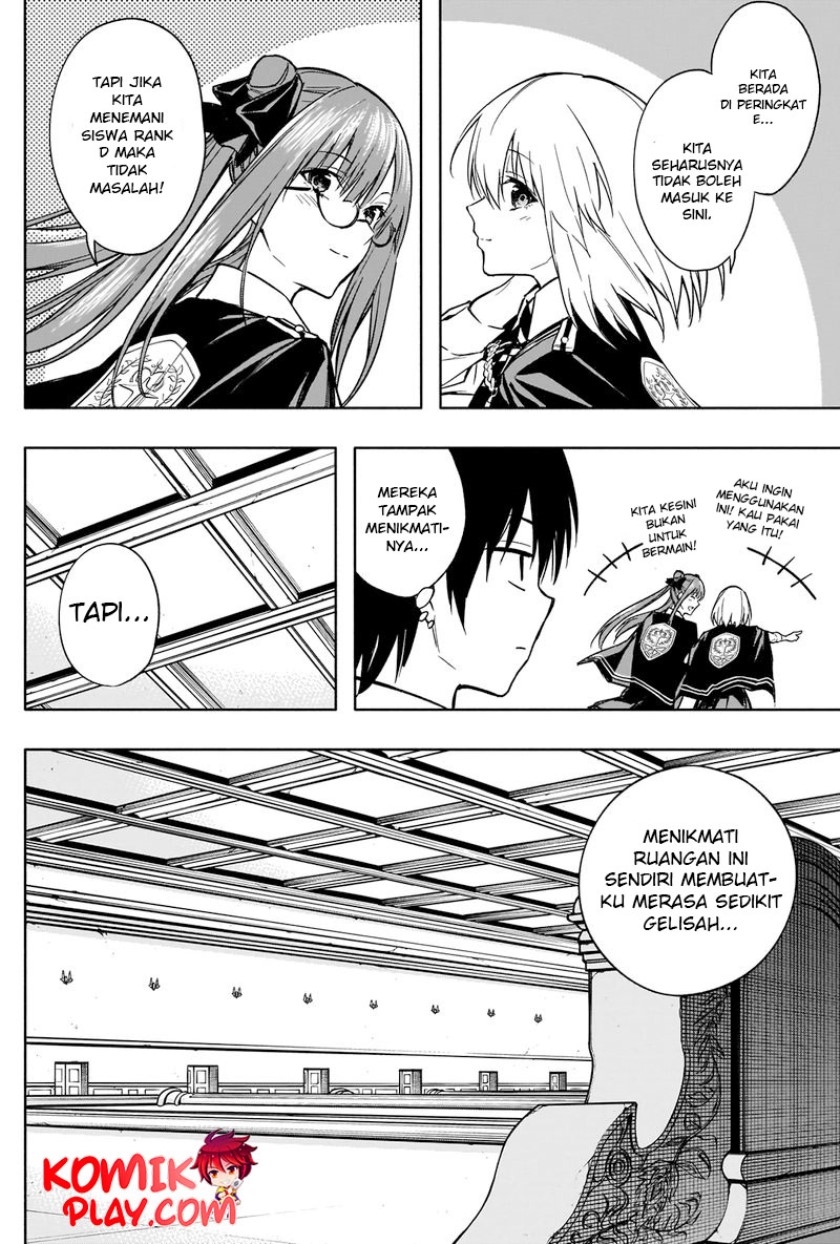 Ouritsu Mahou Gakuen no Saikasei: Slum Agari no Saikyou Mahoushi, Kizoku darake no Gakuen de Musou suru Chapter 32 Gambar 4