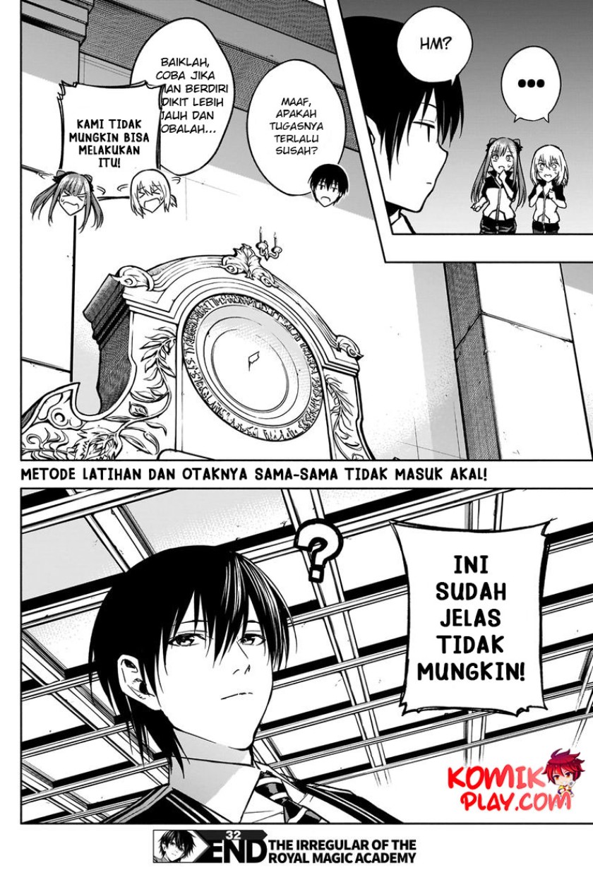 Ouritsu Mahou Gakuen no Saikasei: Slum Agari no Saikyou Mahoushi, Kizoku darake no Gakuen de Musou suru Chapter 32 Gambar 19