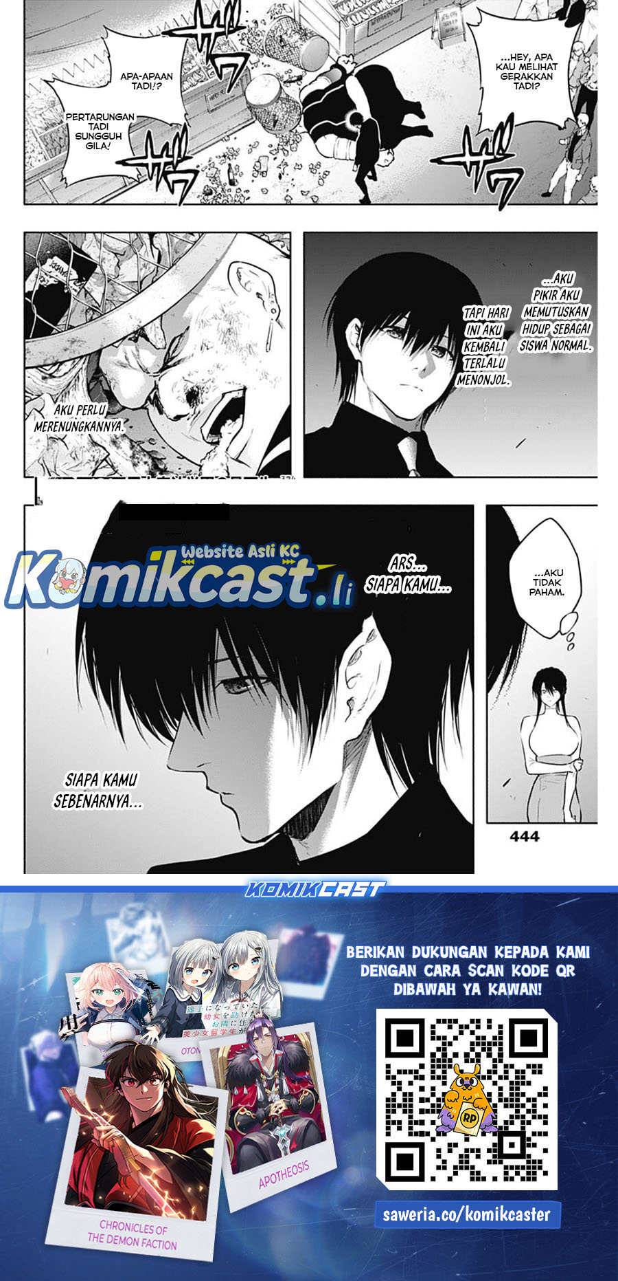 Ouritsu Mahou Gakuen no Saikasei: Slum Agari no Saikyou Mahoushi, Kizoku darake no Gakuen de Musou suru Chapter 124 Gambar 19