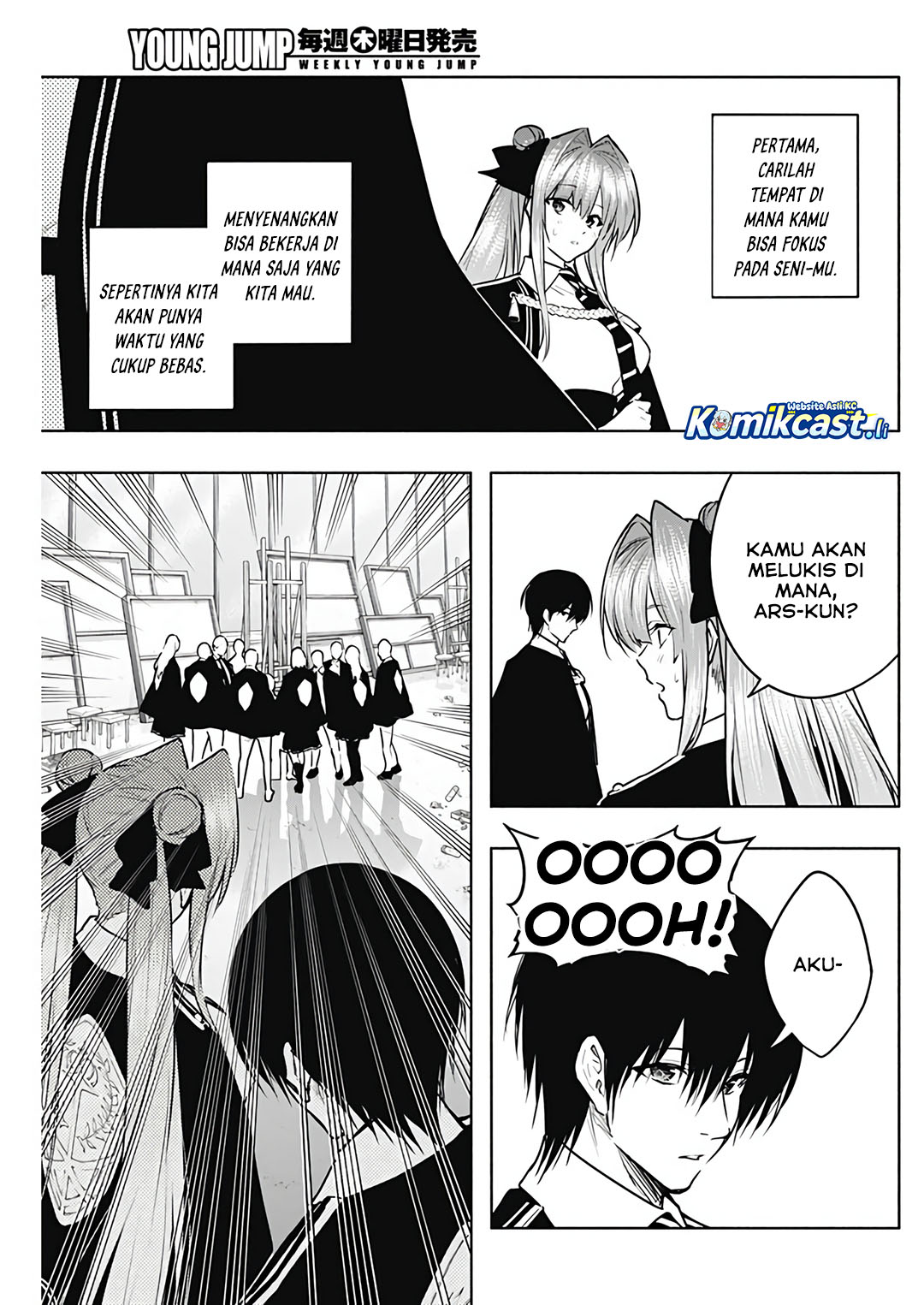 Ouritsu Mahou Gakuen no Saikasei: Slum Agari no Saikyou Mahoushi, Kizoku darake no Gakuen de Musou suru Chapter 131 Gambar 13