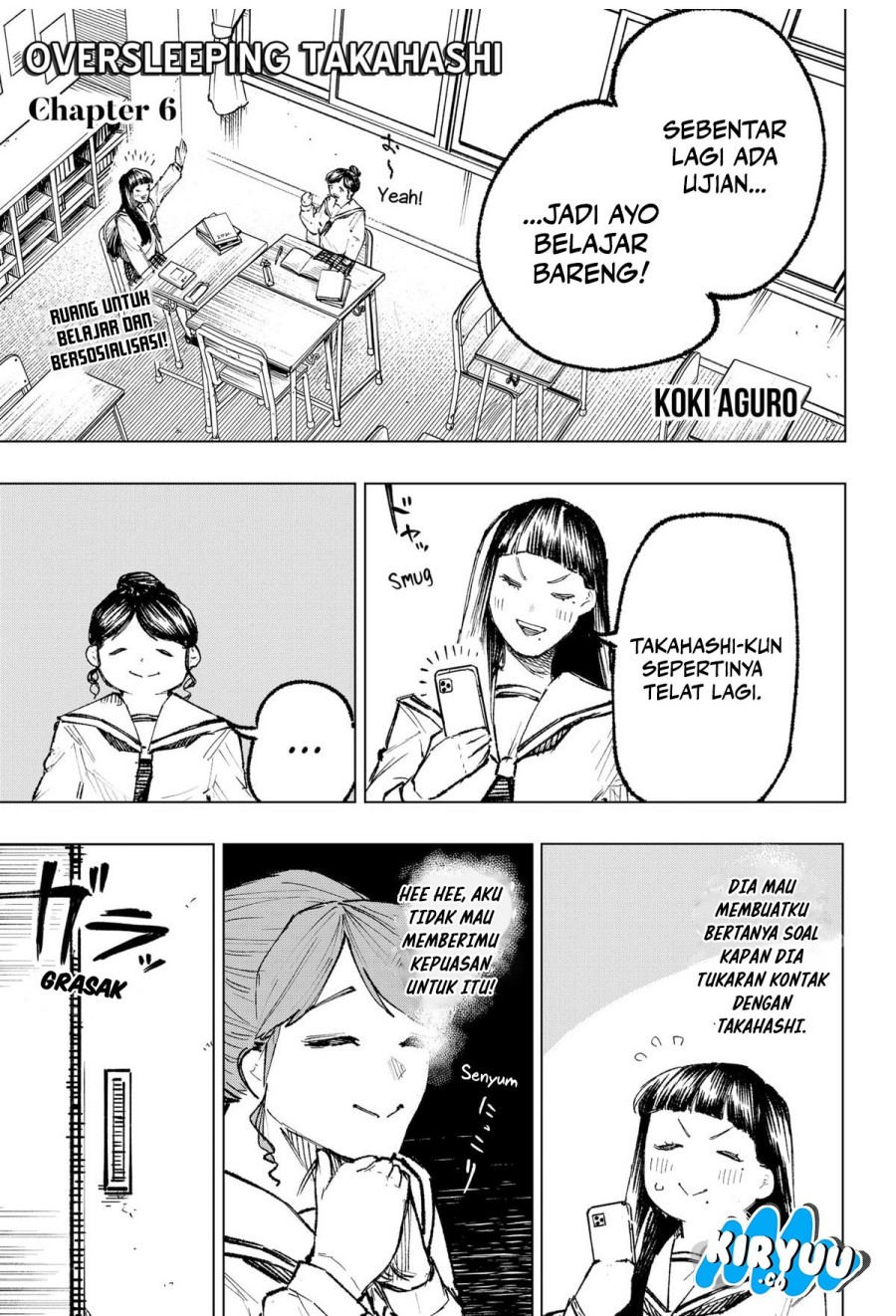 Oversleeping Takahashi Chapter 06 Gambar 2