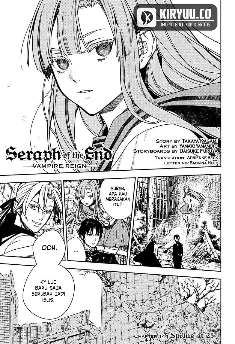 Owari no Seraph Chapter 144 Gambar 2