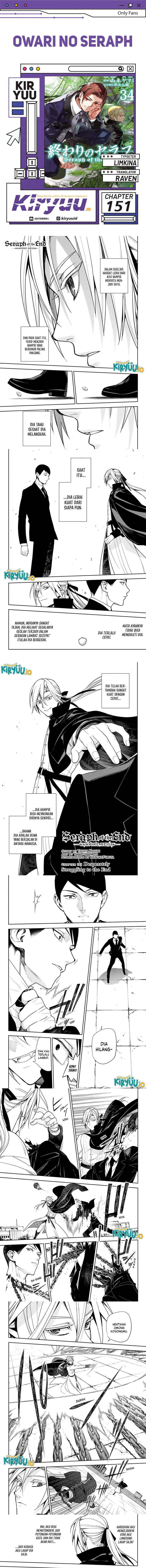 Owari no Seraph Chapter 151 Gambar 1