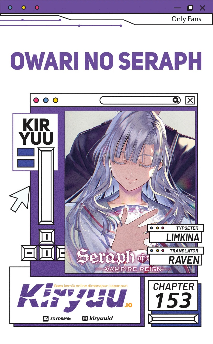 Owari no Seraph Chapter 153 Gambar 1