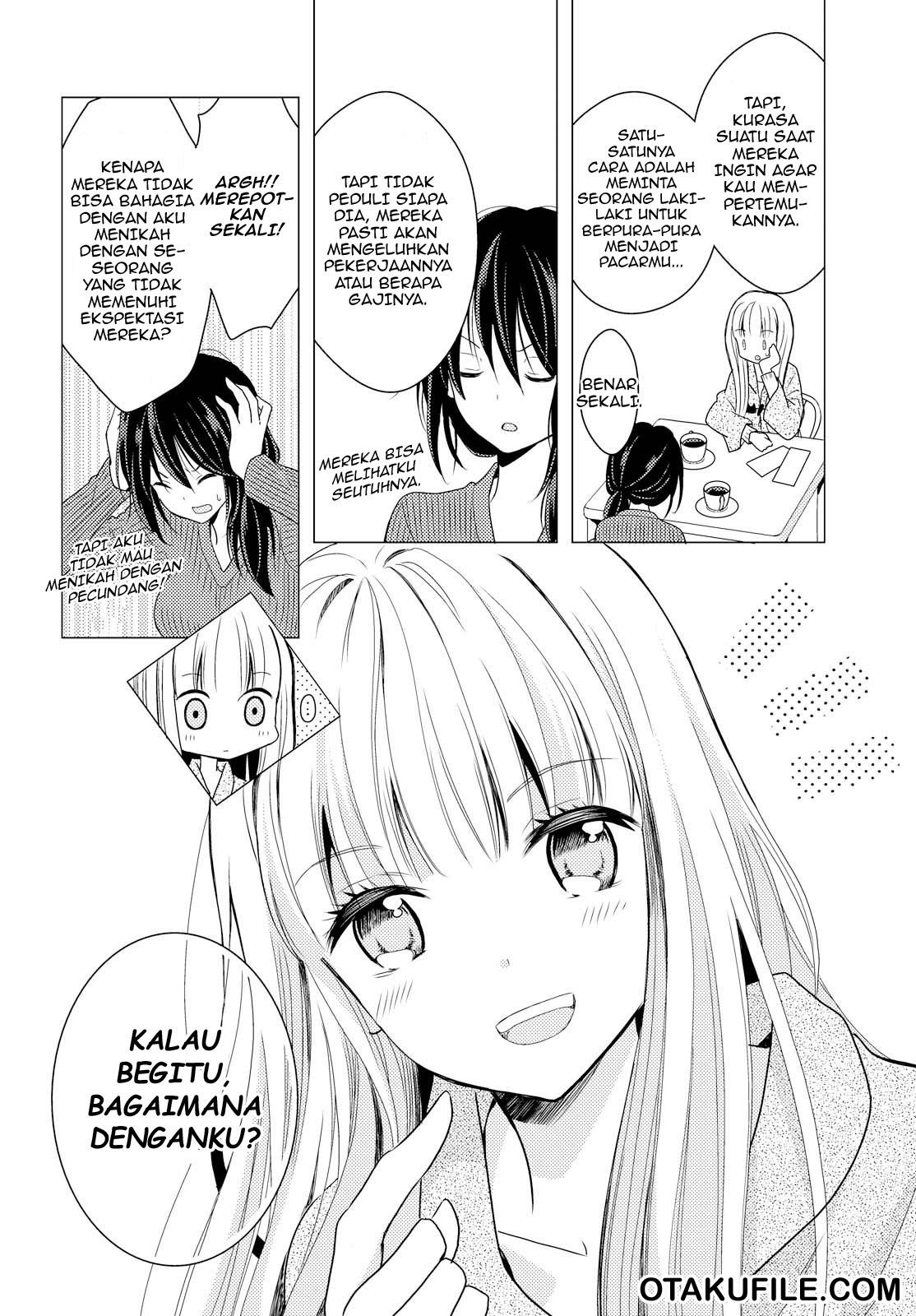 Oya ga Urusai node Kouhai to Gisou Kekkon shitemita Chapter 01 Gambar 6