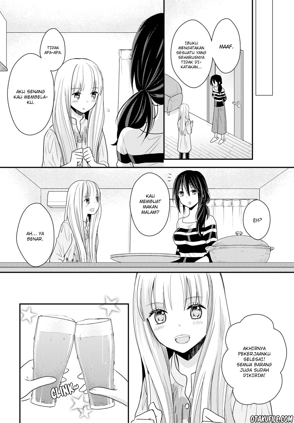 Oya ga Urusai node Kouhai to Gisou Kekkon shitemita Chapter 03 - End Gambar 8