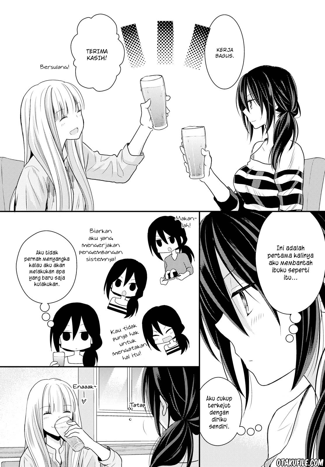 Oya ga Urusai node Kouhai to Gisou Kekkon shitemita Chapter 03 - End Gambar 9