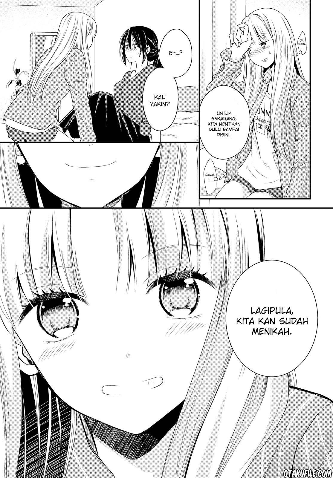 Oya ga Urusai node Kouhai to Gisou Kekkon shitemita Chapter 03 - End Gambar 41