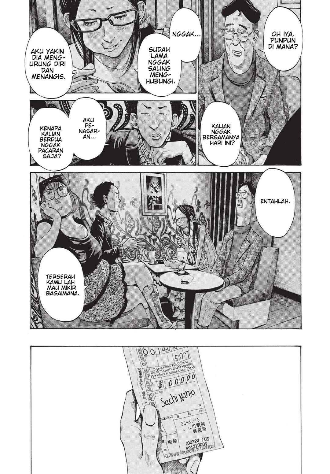 Oyasumi Punpun Chapter 93 Gambar 9