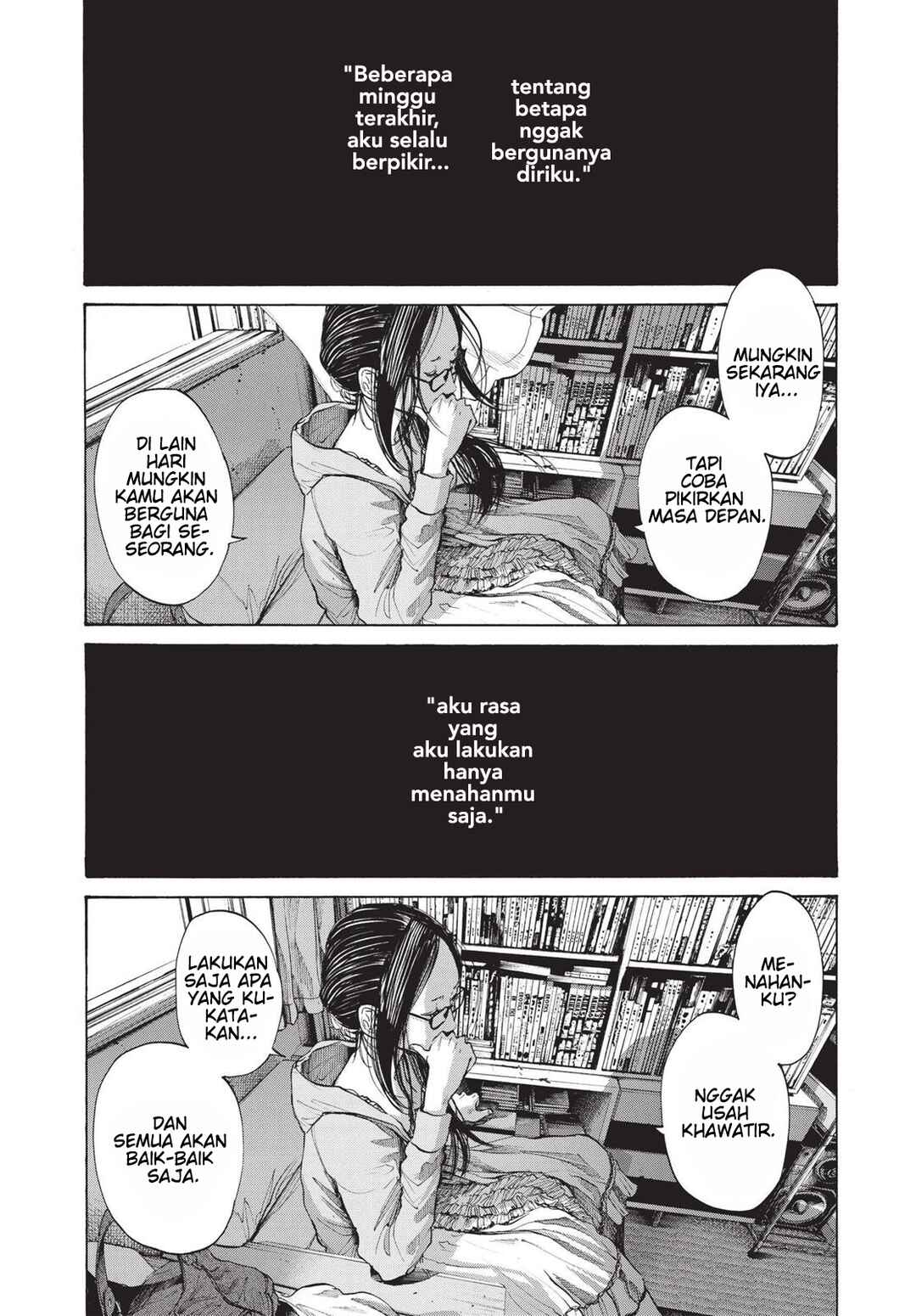 Oyasumi Punpun Chapter 93 Gambar 15