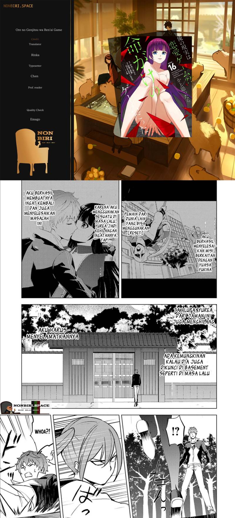 Ore no Genjitsu wa Renai Game?? ka to Omottara Inochigake no Game datta Chapter 55 Gambar 1