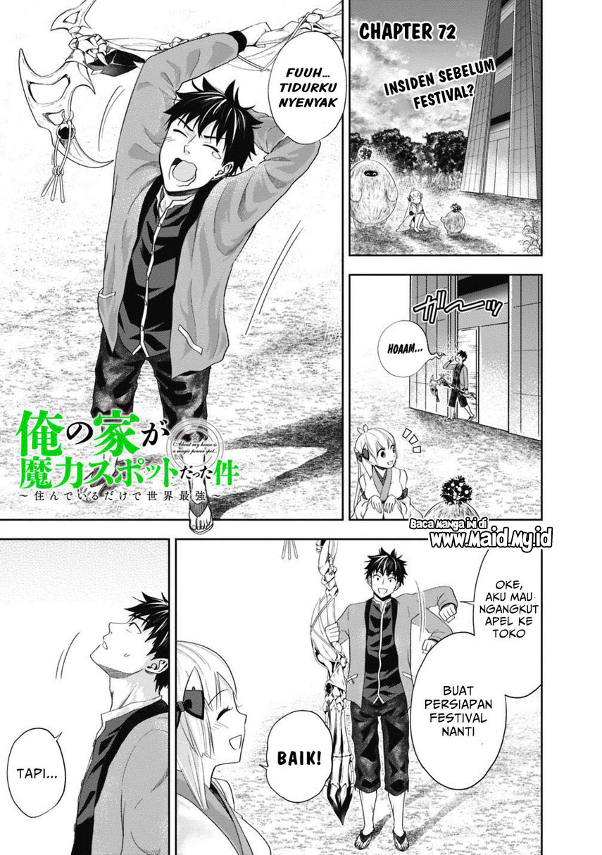 Ore no Ie ga Maryoku Spot datta Ken – Sundeiru dake de Sekai Saikyou Chapter 72 Gambar 3