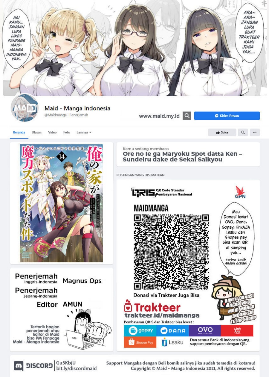 Ore no Ie ga Maryoku Spot datta Ken – Sundeiru dake de Sekai Saikyou Chapter 150 Gambar 2