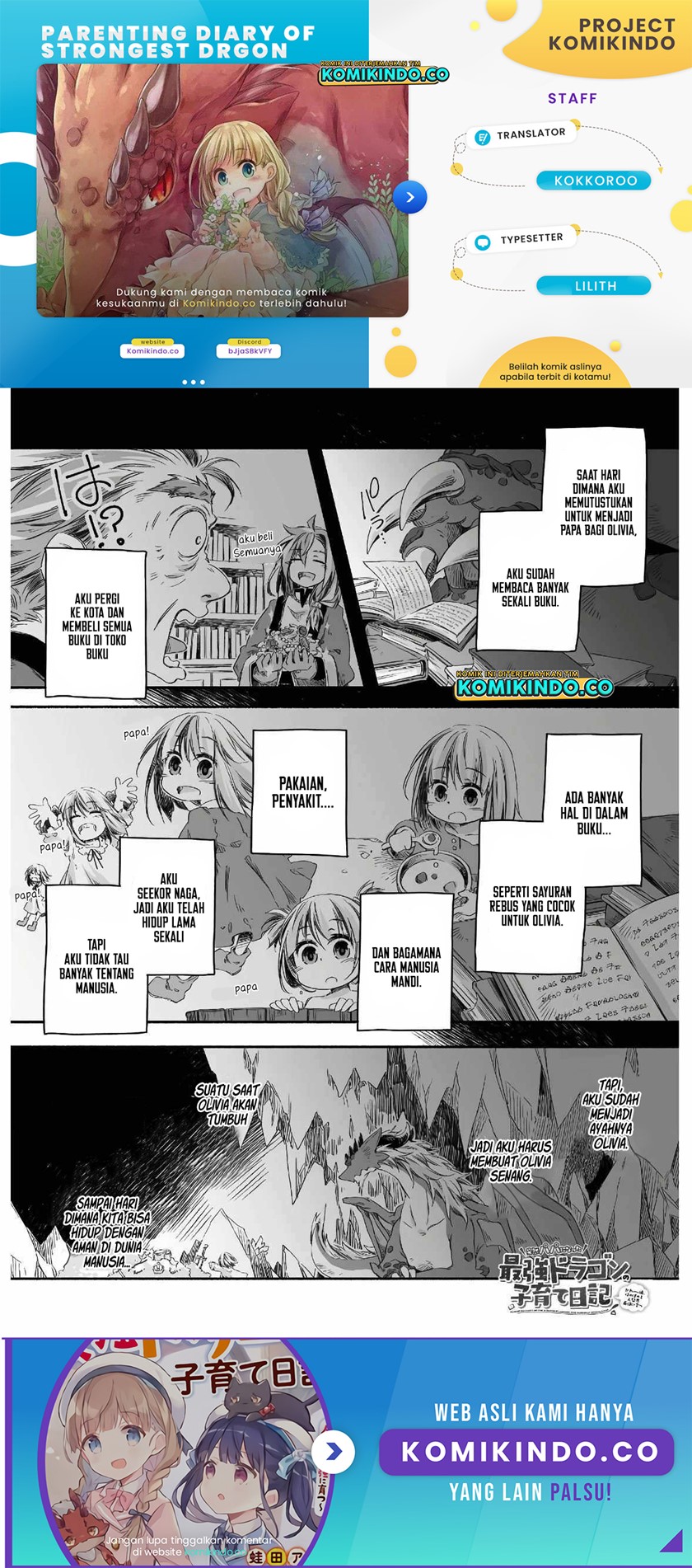 Parenting Diary Of The Strongest Dragon Who Suddenly Became A Dad Chapter 02 Gambar 1