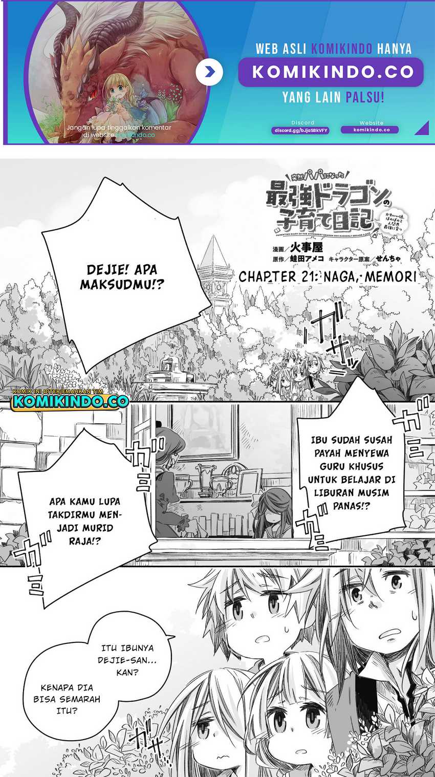 Parenting Diary Of The Strongest Dragon Who Suddenly Became A Dad Chapter 21 Gambar 2