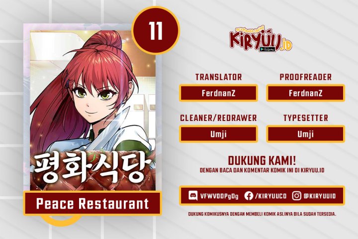 Peace Restaurant Chapter 11 Gambar 1