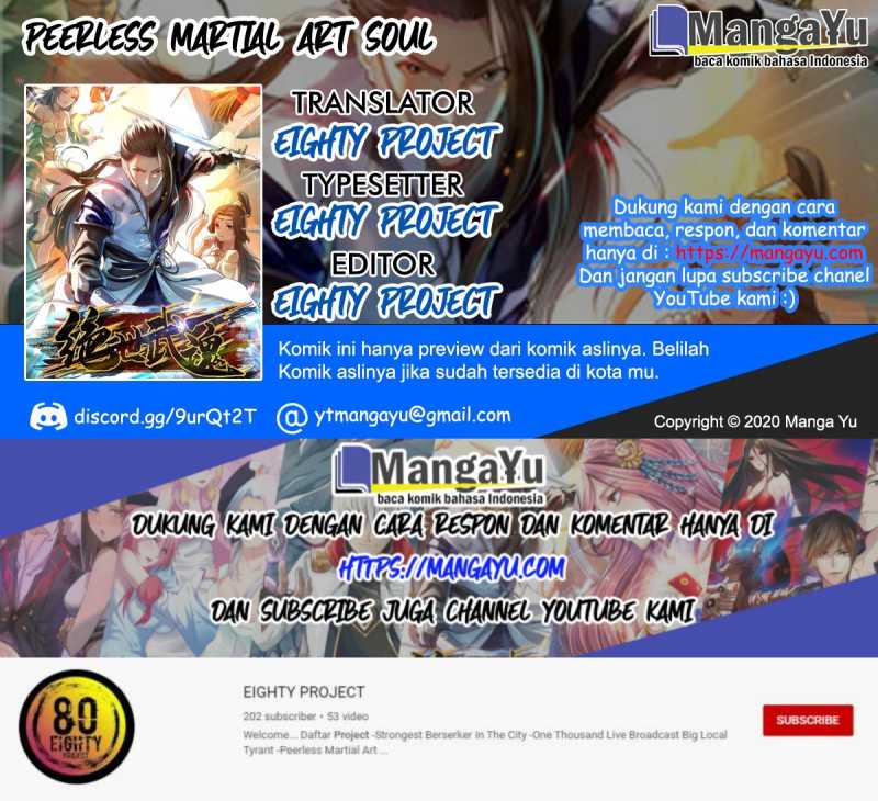 Peerless Martial Art Soul Chapter 12 Gambar 1