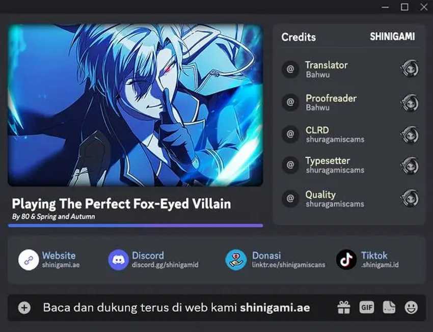 Playing The Perfect Fox-Eyed Villain Chapter 13 Gambar 1