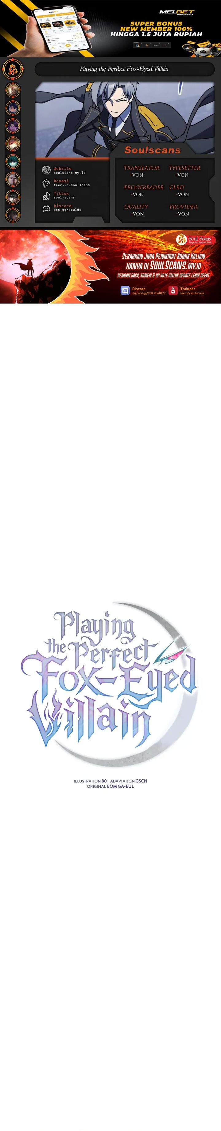 Playing The Perfect Fox-Eyed Villain Chapter 24 Gambar 1