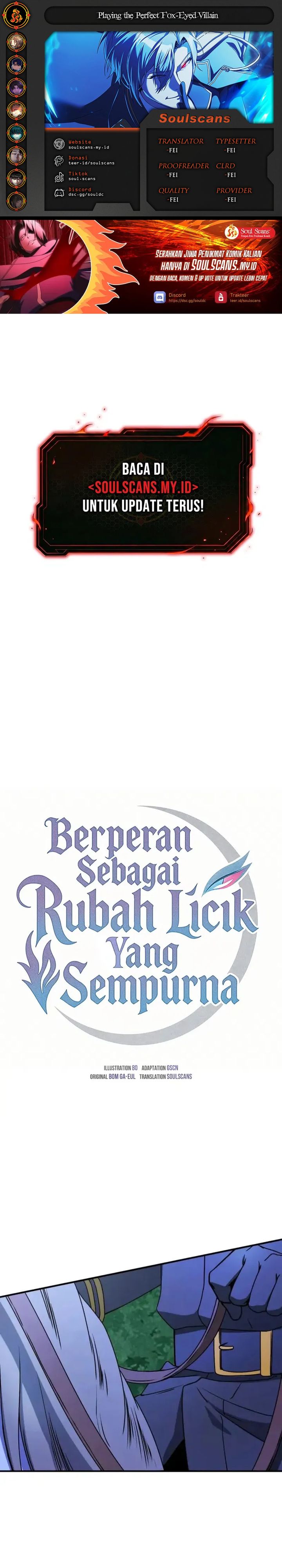 Playing The Perfect Fox-Eyed Villain Chapter 41 Gambar 1