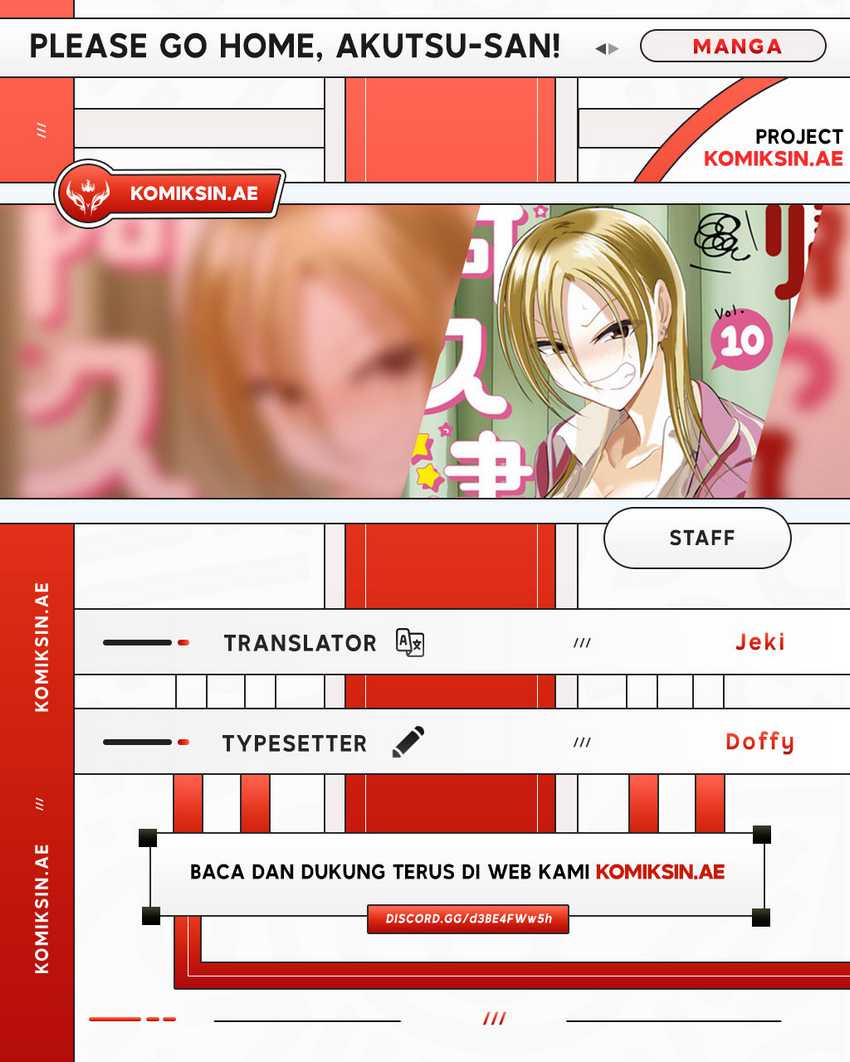 Please Go Home, Akutsu-san! Chapter 189.2 Gambar 1