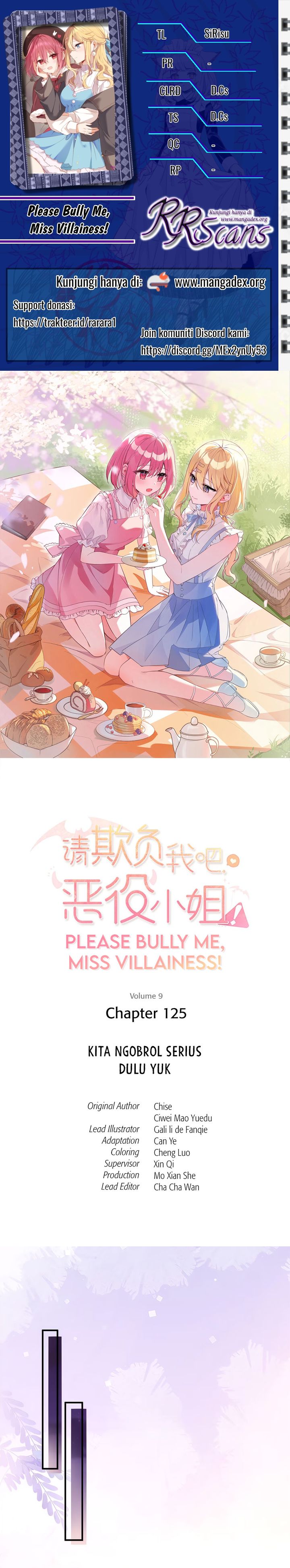 Please Bully Me, Miss Villainess! Chapter 125 Gambar 1