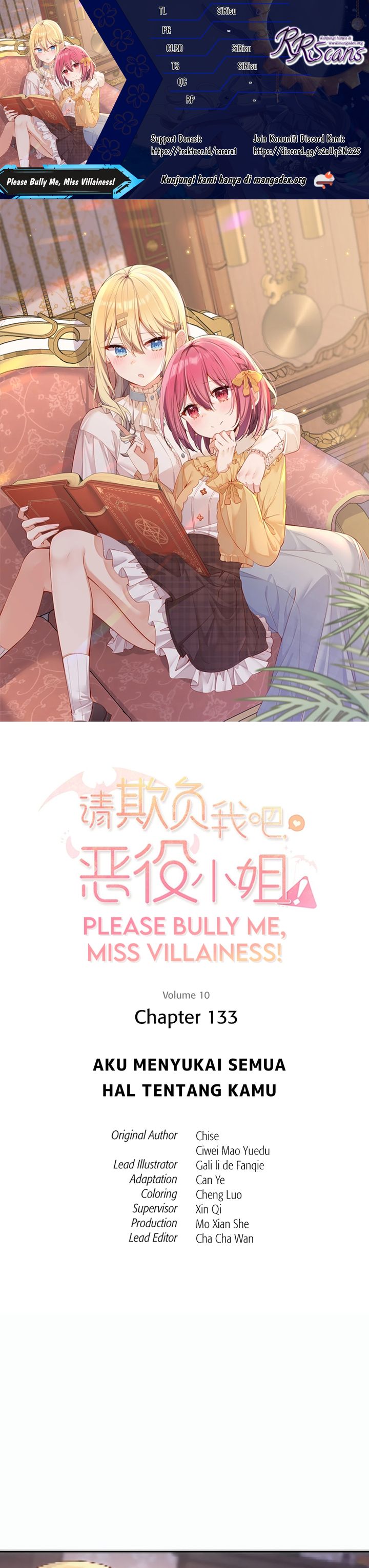Please Bully Me, Miss Villainess! Chapter 133 Gambar 1