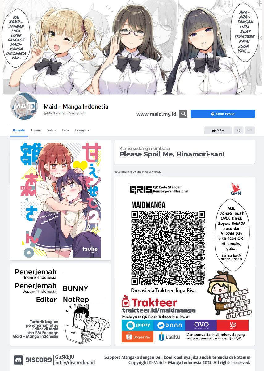 Please Spoil Me, Hinamori-san! Chapter 14 Gambar 2