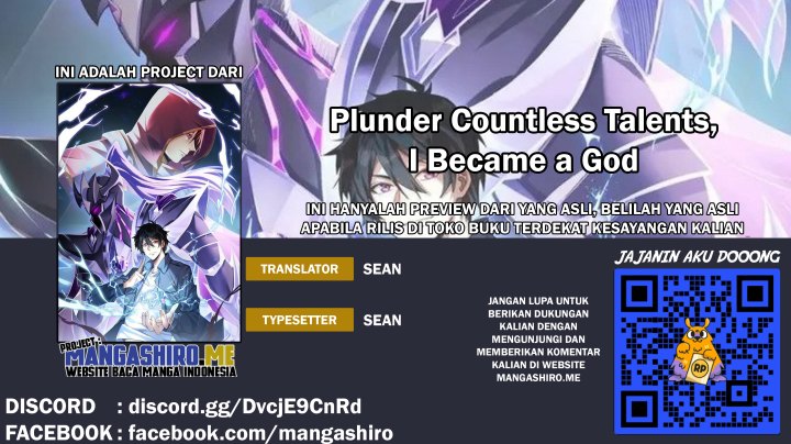 Plunder Countless Talents, I Became a God Chapter 07 Gambar 1