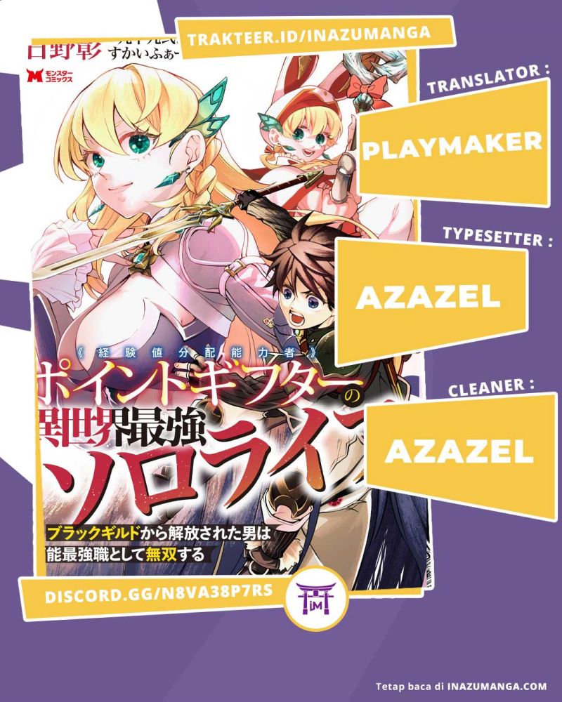 Point Gifter Keikenchi Bunpai Nouryokusha no Isekai Saikyou Solo Life Chapter 02 Gambar 1