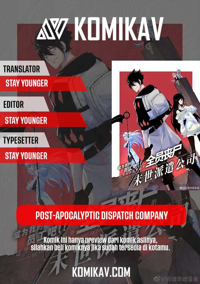 Post-apocalyptic Dispatch Company Chapter 04 Gambar 1