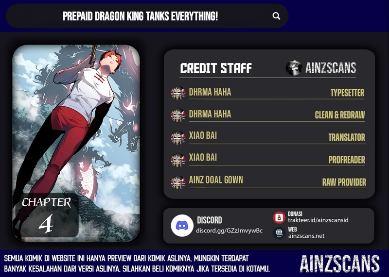 Prepaid Dragon King Tanks Everything! Chapter 04 Gambar 1