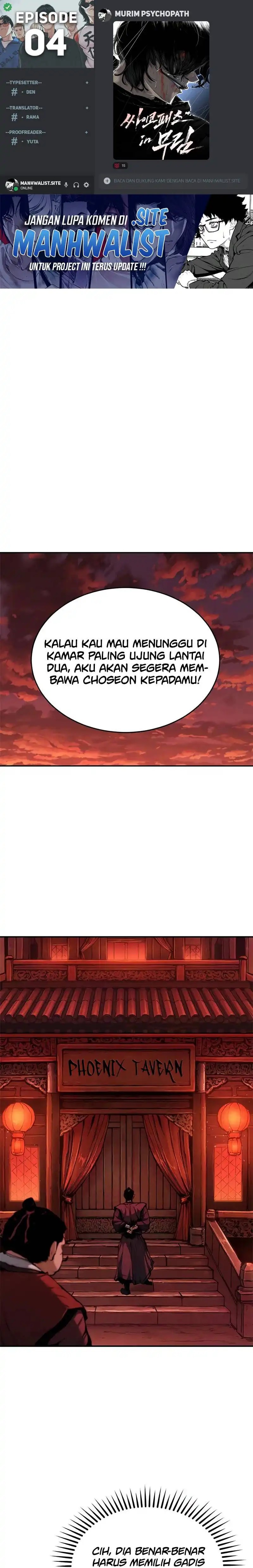 Psychopath in Murim Chapter 04 Gambar 1