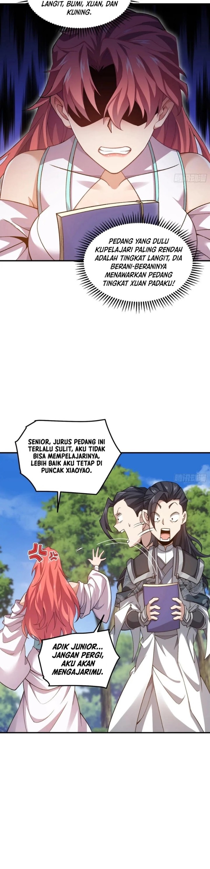 Qi Refining Level 3000 Accept the Empress as your disciple Chapter 09 Gambar 19