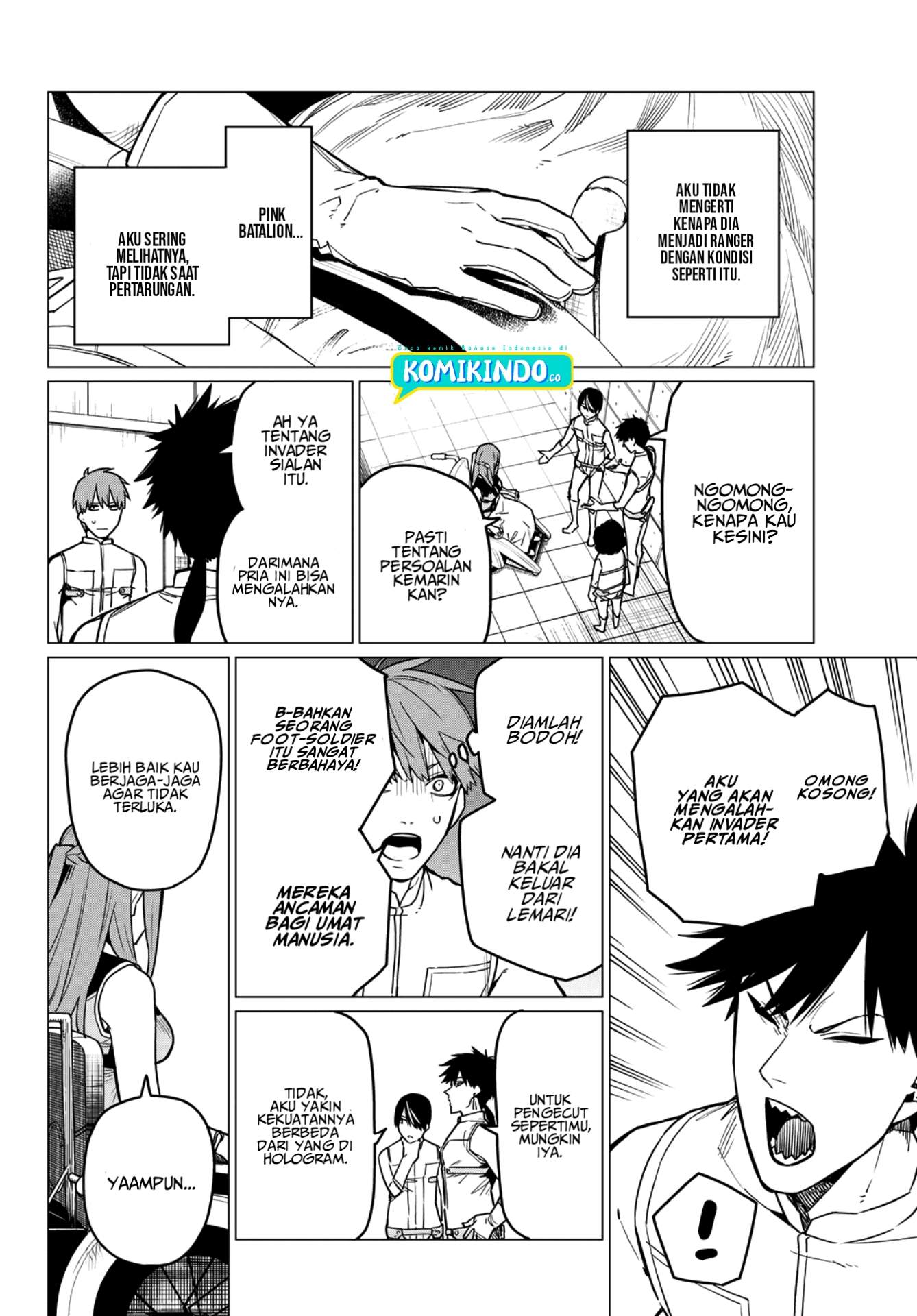 Ranger Reject (Sentai Daishikkaku) Chapter 15 Gambar 15