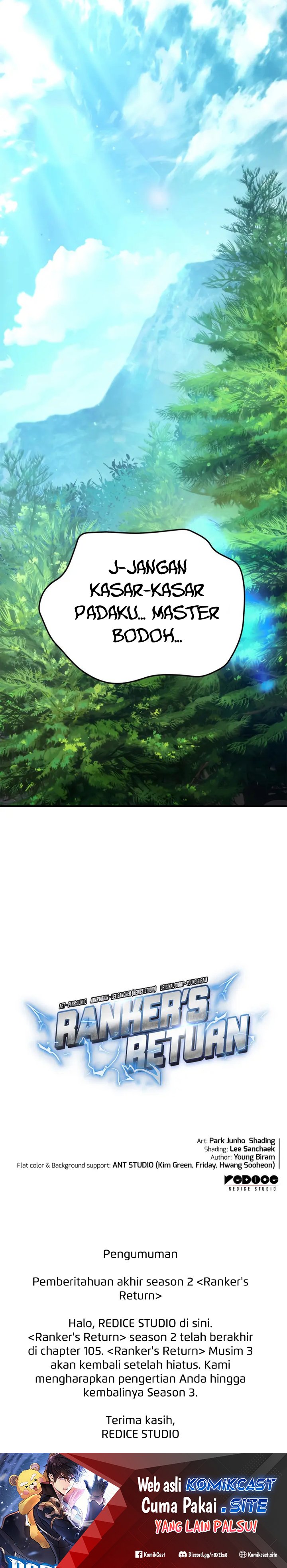 Ranker’s Return (Remake) Chapter 105 S2 END Gambar 51