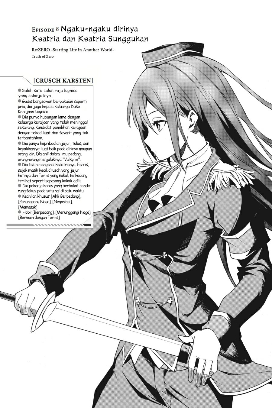 Re:Zero Kara Hajimeru Isekai Seikatsu – Daisanshou – Truth of Zero Chapter 08 Gambar 1