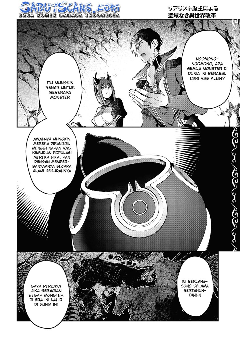 Realist Maou Niyoru Seiiki Naki Isekai Kaikaku Chapter 21 Gambar 9