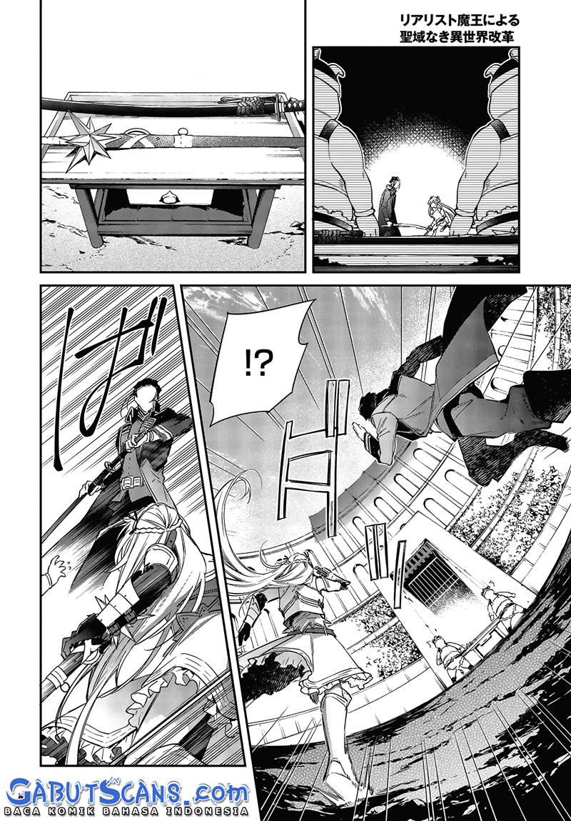 Realist Maou Niyoru Seiiki Naki Isekai Kaikaku Chapter 22 Gambar 19