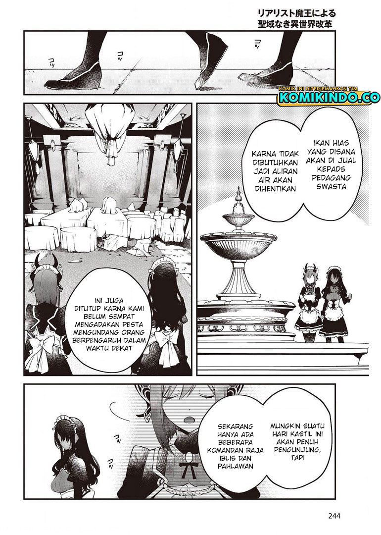 Realist Maou Niyoru Seiiki Naki Isekai Kaikaku Chapter 29 Gambar 11