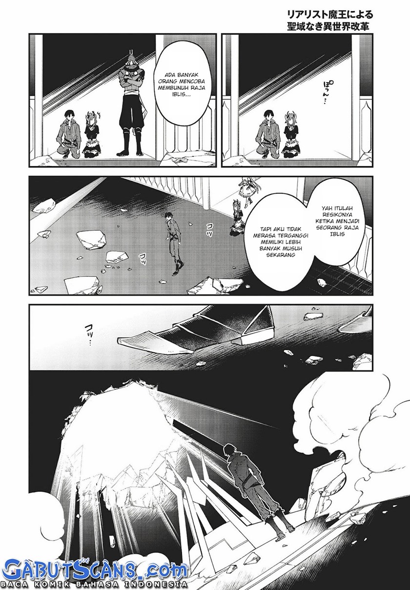 Realist Maou Niyoru Seiiki Naki Isekai Kaikaku Chapter 32 Gambar 21