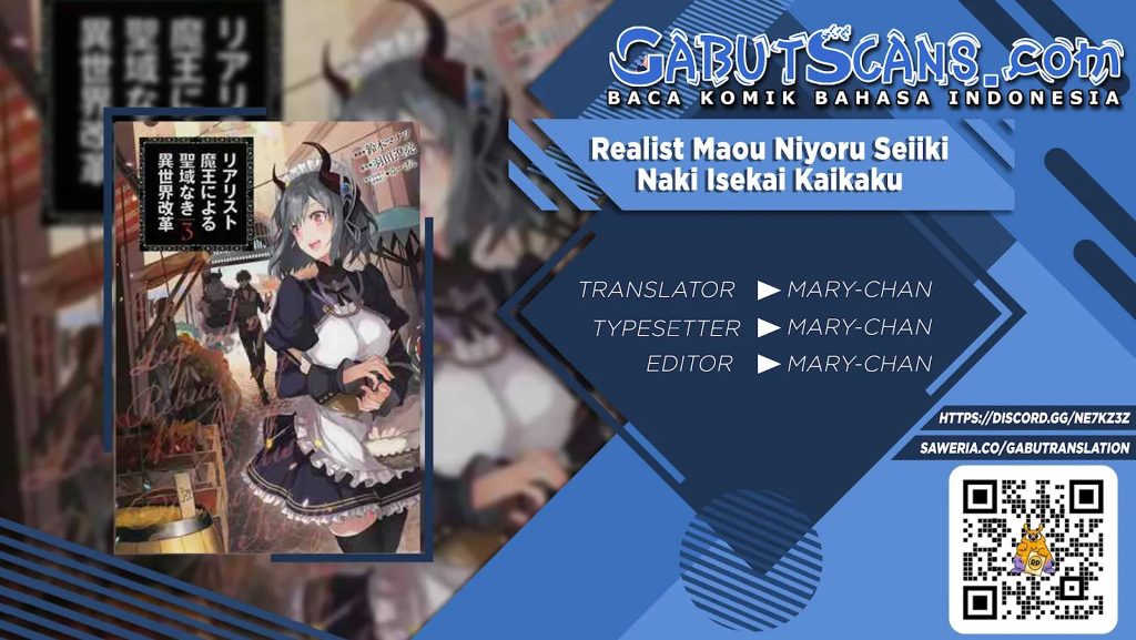 Realist Maou Niyoru Seiiki Naki Isekai Kaikaku Chapter 36 Gambar 1