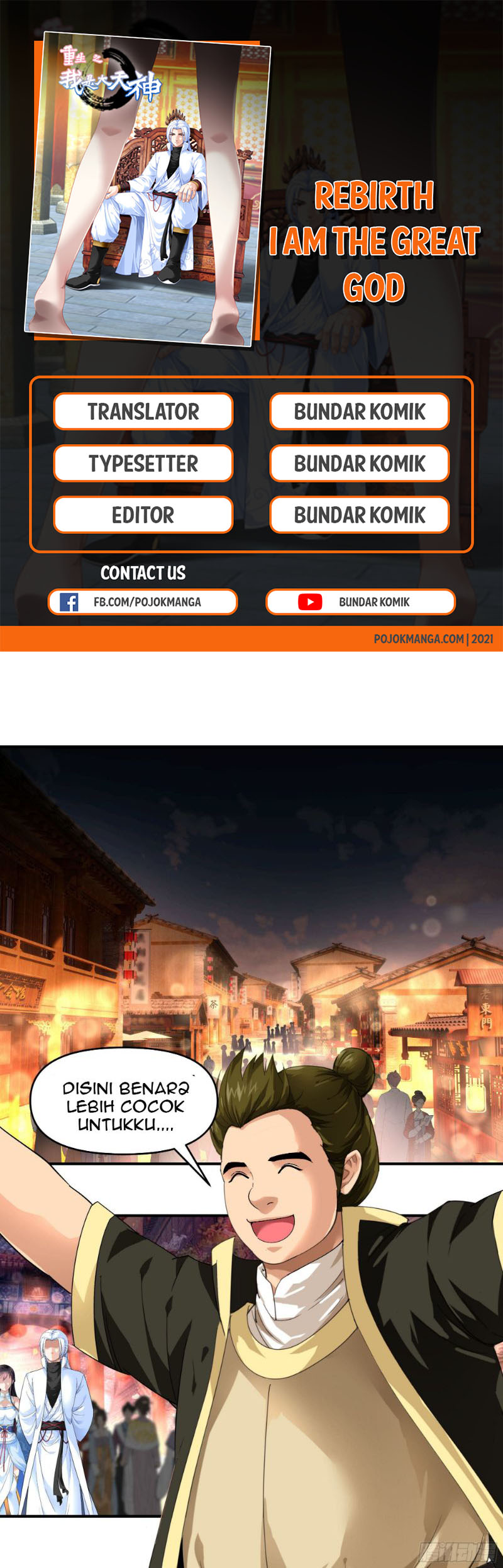 Rebirth I Am The Great God Chapter 51 Gambar 1