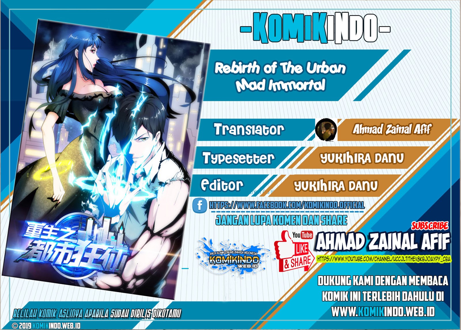 Rebirth Of The Urban Mad Immortal Chapter 45 Gambar 1