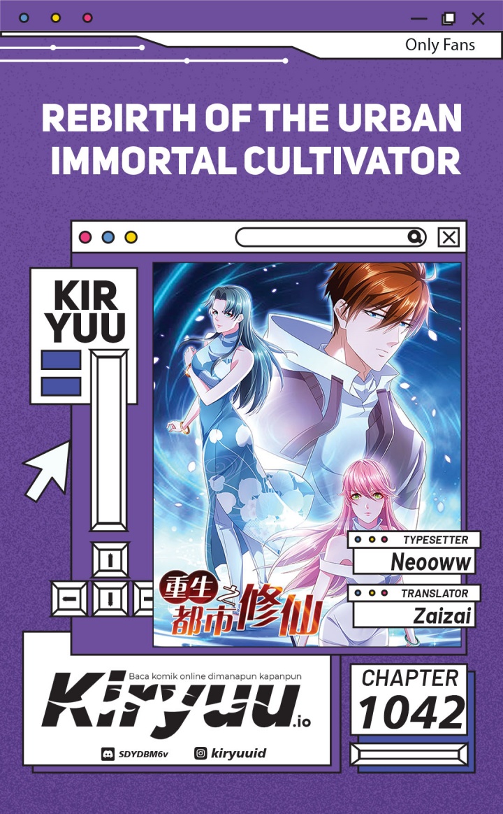 Rebirth Of The Urban Immortal Cultivator Chapter 1042 Gambar 1