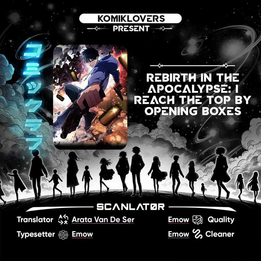 Rebirth in the Apocalypse: I Reach the Top by Opening Boxes Chapter 05 Gambar 1