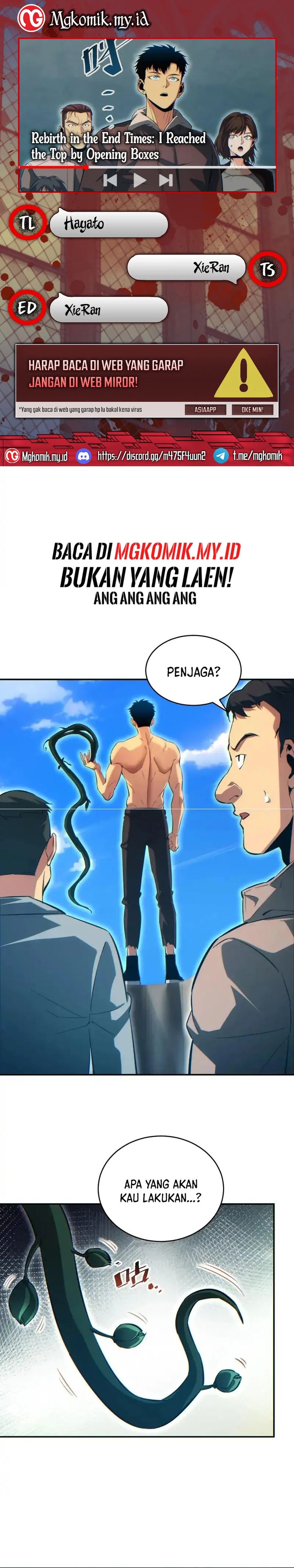 Rebirth in the Apocalypse: I Reach the Top by Opening Boxes Chapter 83 Gambar 1