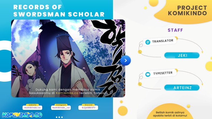 Records Of The Swordsman Scholar Chapter 116 Gambar 1
