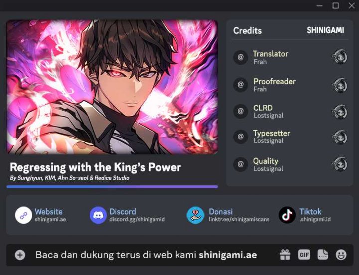 Regressing with the Kings Power Chapter 20 Gambar 1